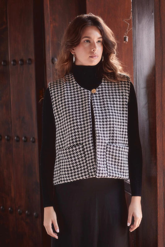 Agata Cropped Vest